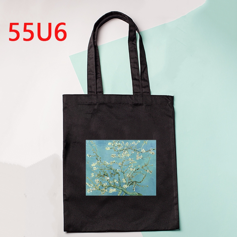 Van gogh Túi Vải canvas Đeo Vai Thời Trang harajuku Sành Điệu