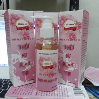 Dung dịch vệ sinh thiếu nữ xuân thì 150ml cầu bình an