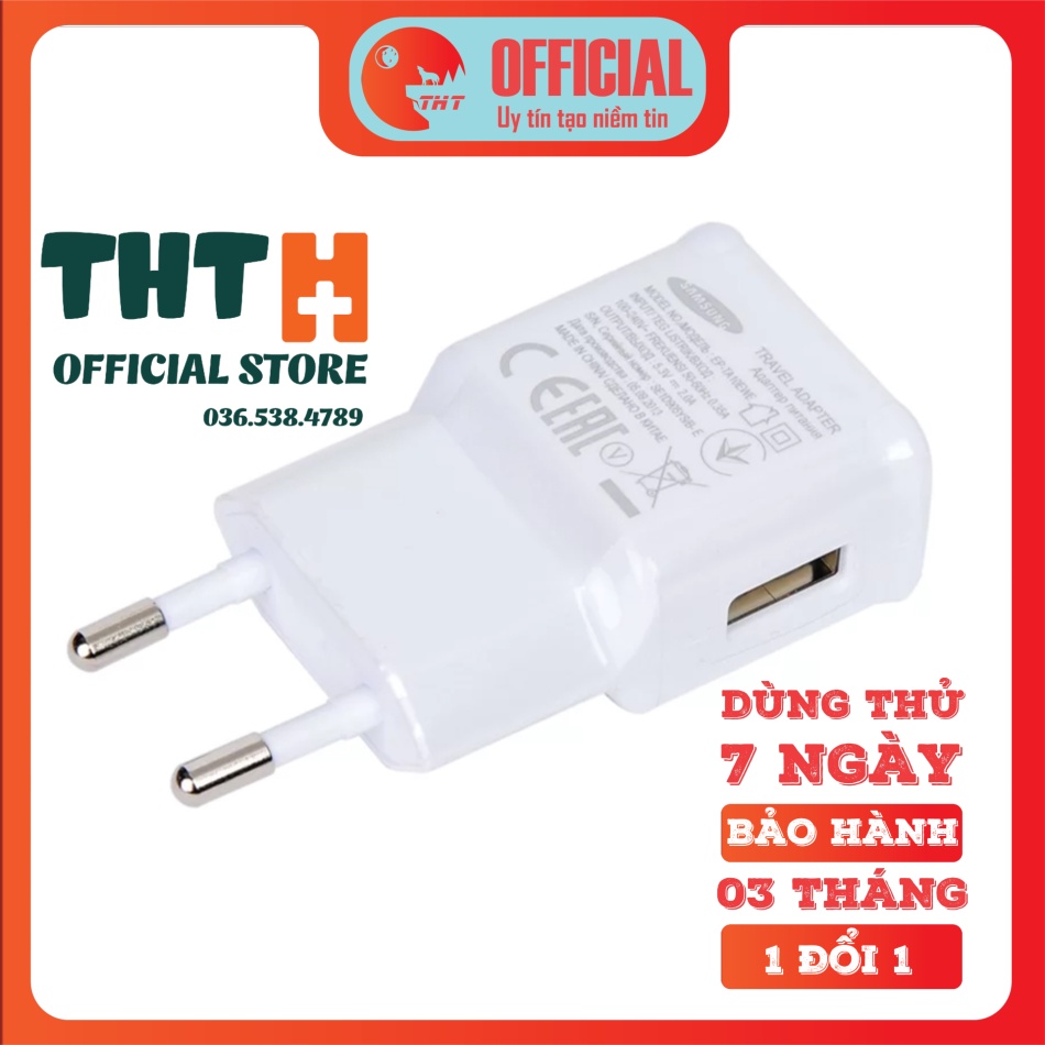 CỐC SẠC SAMSUNG 1A -5V Linh Kiện Bảo Hành 3 Tháng.