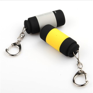 Móc khóa đèn pin NHIỀU MÀU, móc treo chìa khóa đa năng đèn pin có cổng sạc USB