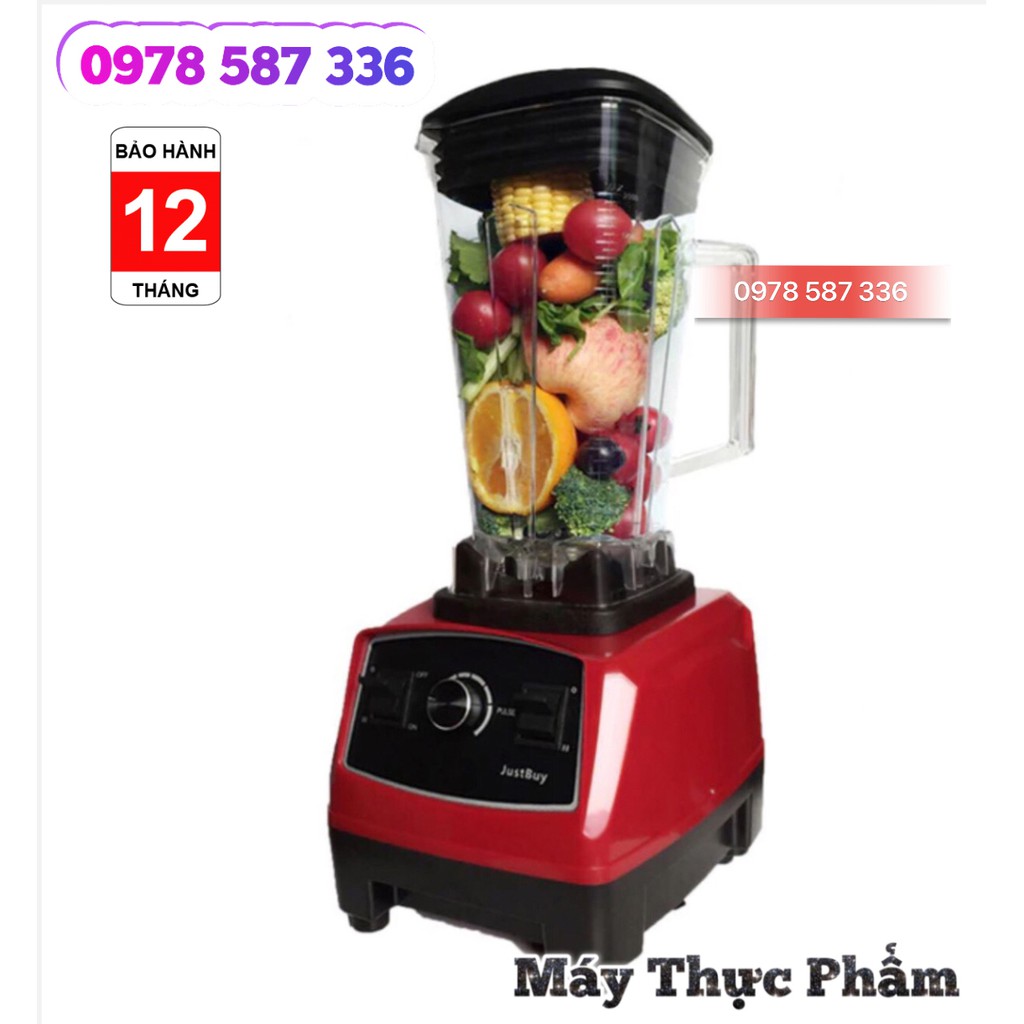 [Mã 33ELSALE hoàn 7% đơn 300K] Máy xay sinh tố công nghiệp German công suất 1500W