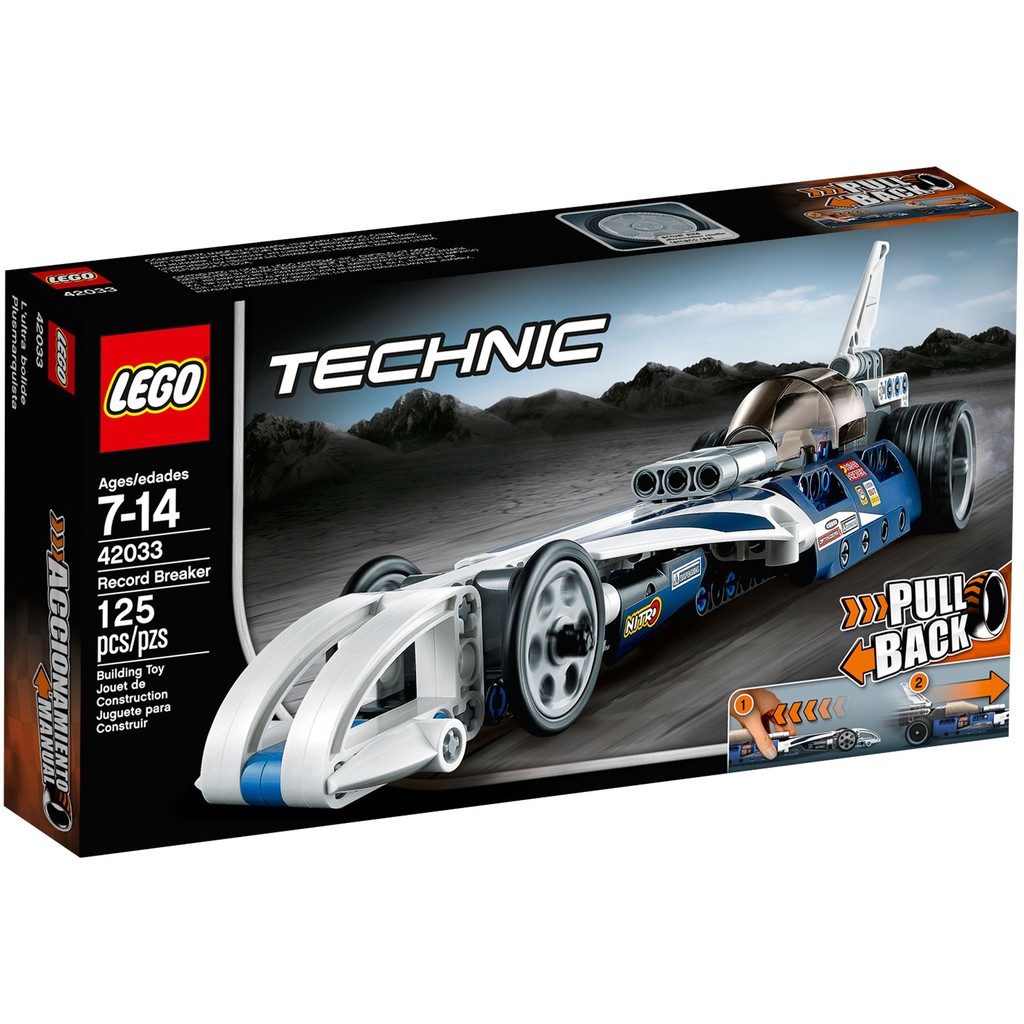 42033 Đồ chơi lắp ráp Iego Technic Record Breaker - Xe vận hàng bằng cách kéo lùi và thả