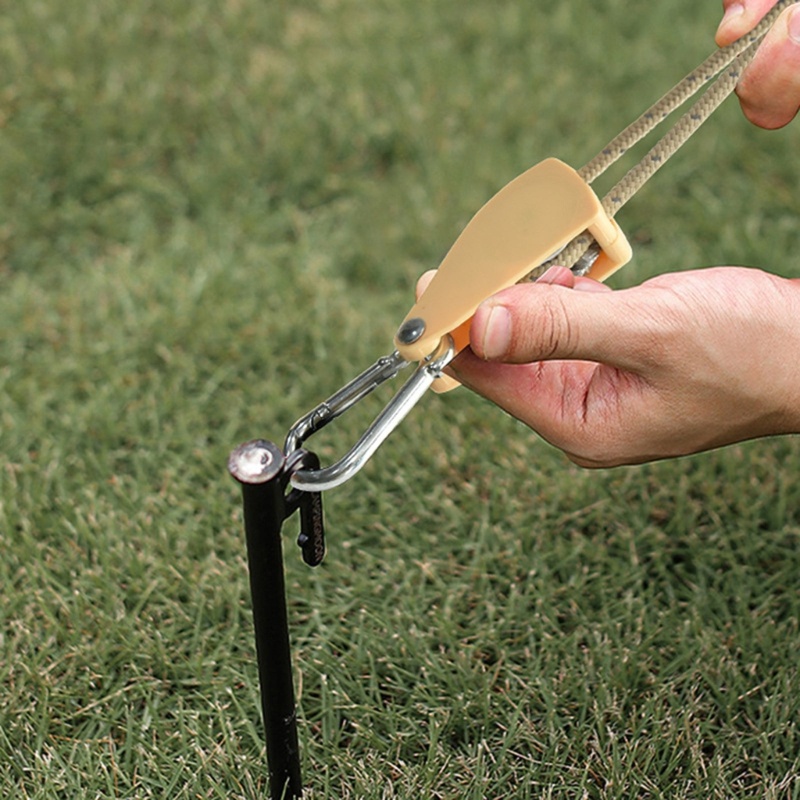 Ròng Rọc Có Thể Điều Chỉnh Dây Thừng Treo Bánh Cóc Cho w / Carabi