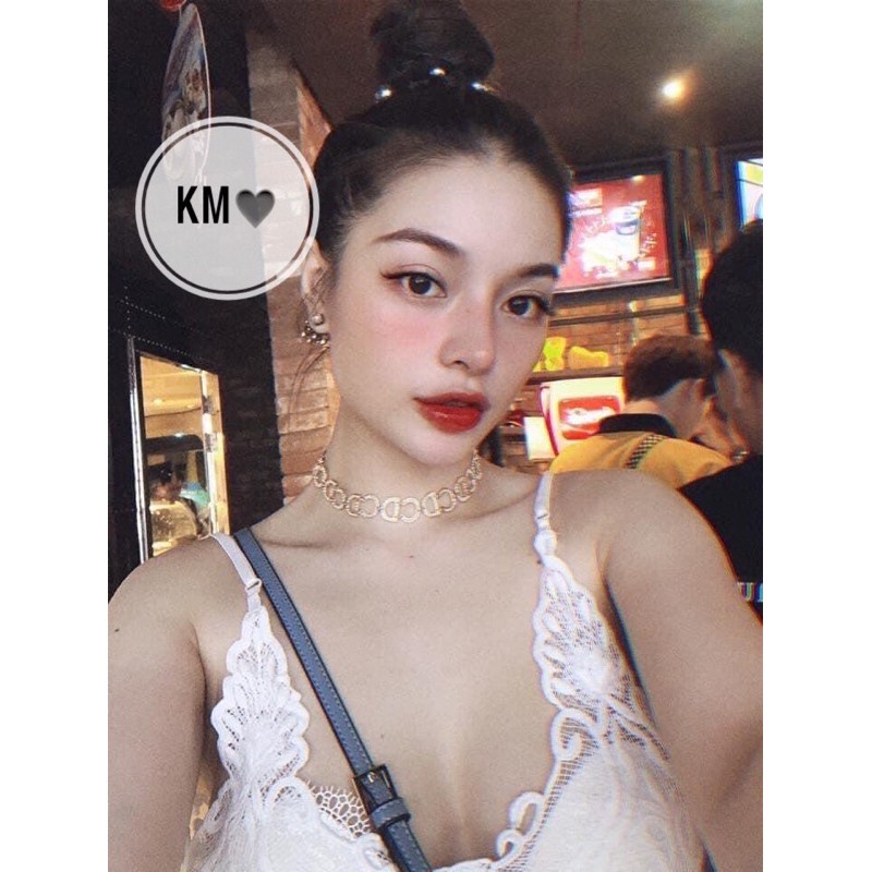 Vòng cổ dây xích sang chảnh hợp kim titan