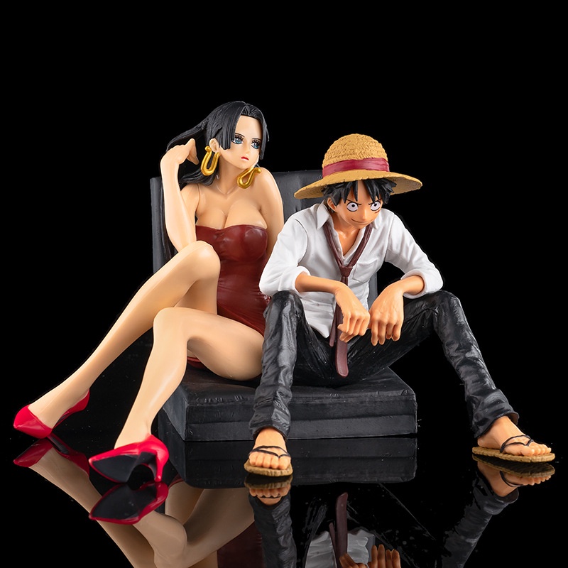 [Mã LIFE0503TOYS giảm 10% đơn 0Đ] (Có sẵn - 11cm) Mô hình Luffy dáng ngồi cực đẹp - Figure One Piece