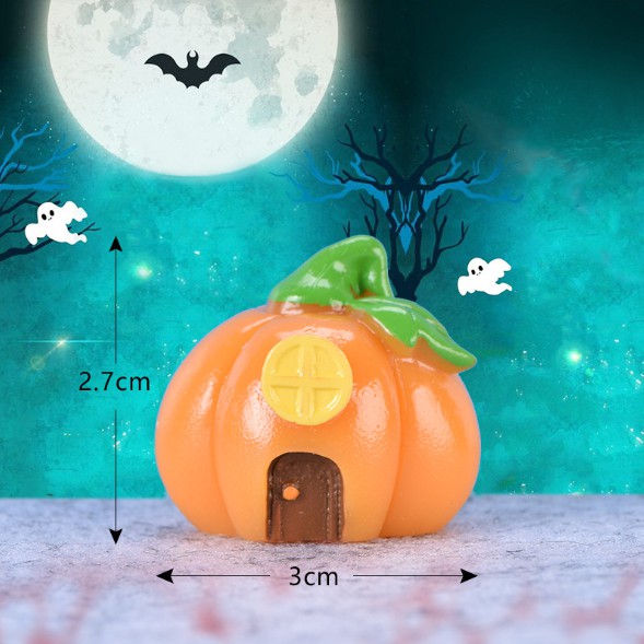 Mô hình các sinh vật hóa trang đêm Halloween cho các bạn làm móc chìa khóa, trang trí tiểu cảnh, DIY