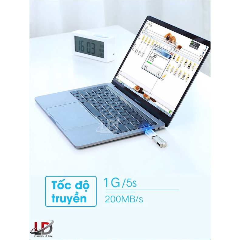 Đầu chuyển Type-C to USB 3.0 chính hãng Ugreen 30155 ✔HÀNG CHÍNH HÃNG ✔