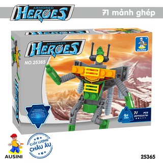Robot anh hùng Ausini 25365 (71 mảnh ghép)