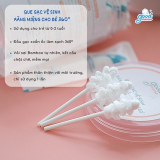 Que gạc vệ sinh răng miệng Goodmama