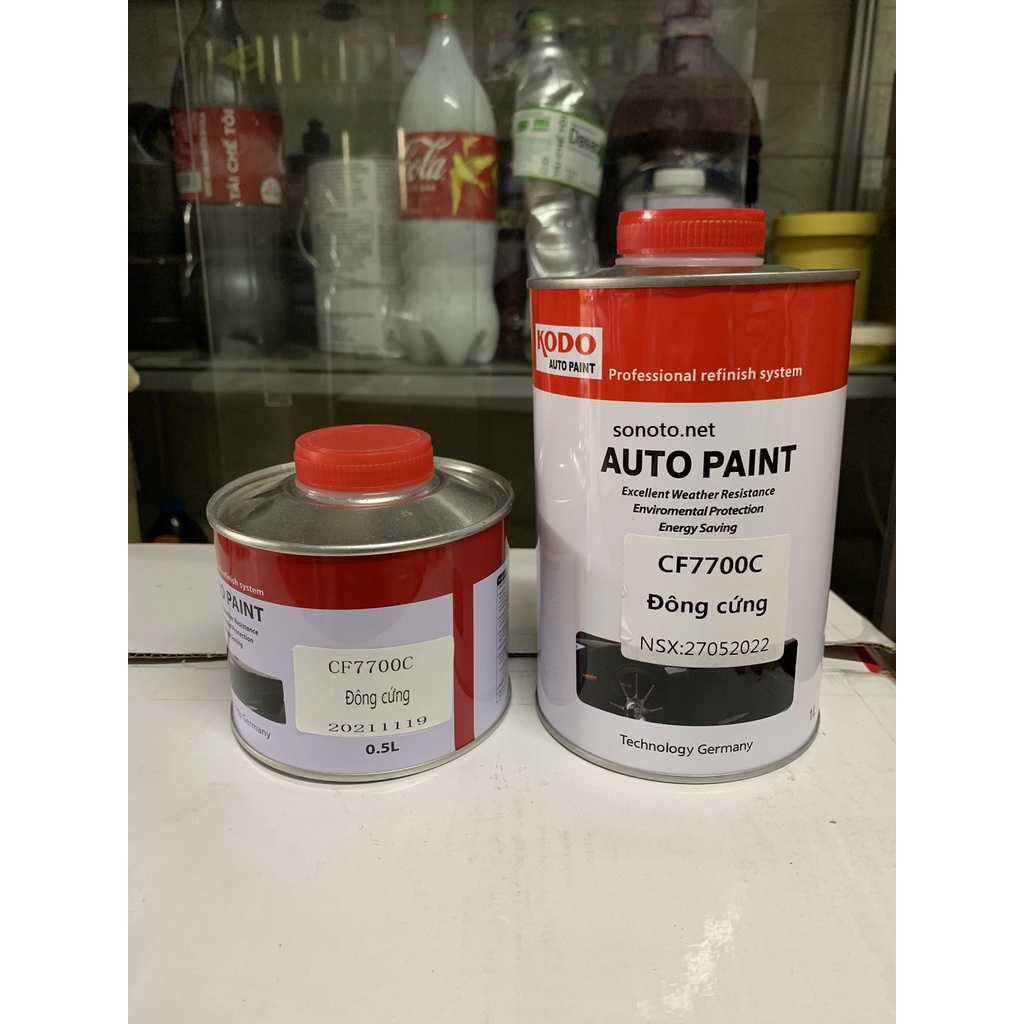 Chất đông cứng CF7700c hay đóng rắn cho sơn và dầu bóng 2k ô tô xe máy