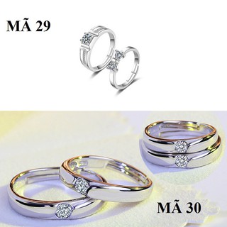 Nhẫn Cặp, Nhẫn Đôi Phong Cách Hàn Quốc Đẹp