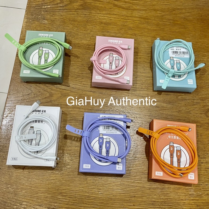 Cáp sạc nhanh Zendure_USB-C to PD 20W dài 120cm