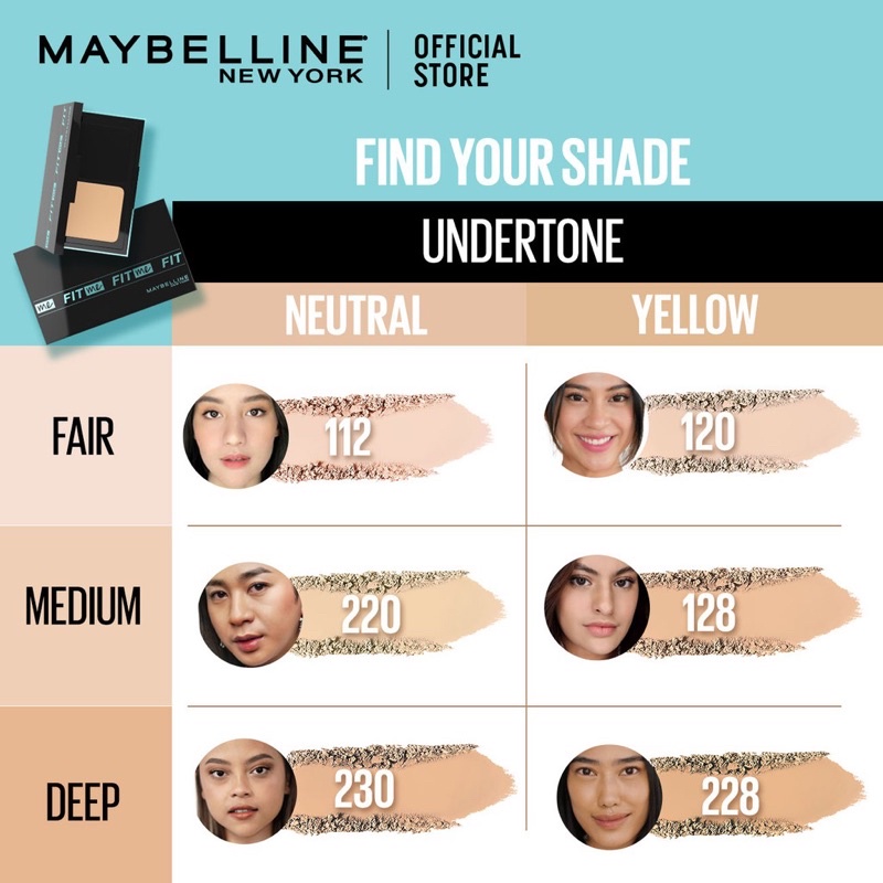 Phấn Nền Kiềm Dầu Chống Nắng Maybelline Fit Me Powder Foundation