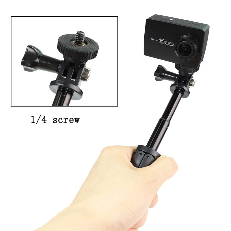 Gậy selfie mini Cầm Tay Cho camera Hành Động gopro hero 9 black insta360 one r eken action