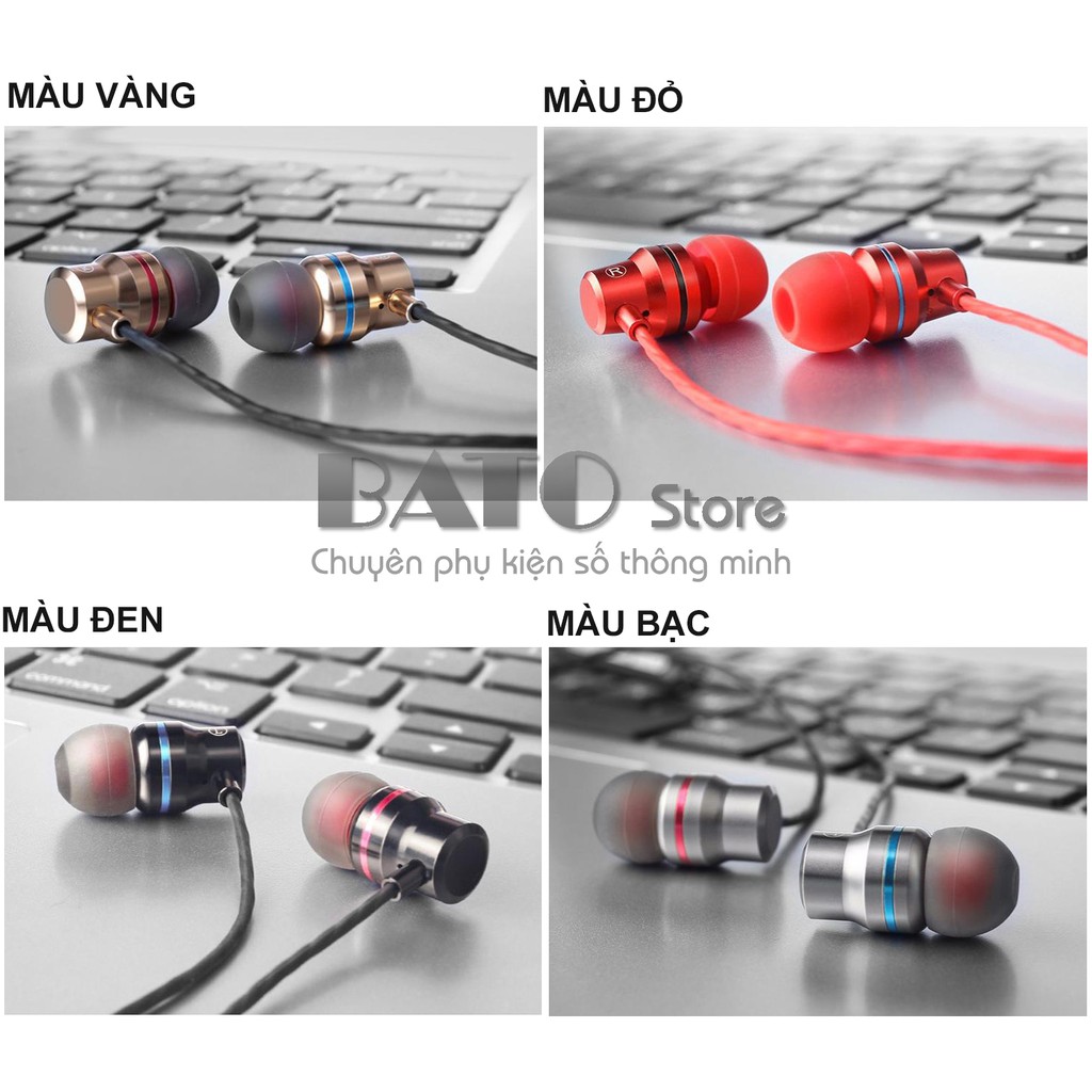 [ĐỘC QUYỀN] Tai Nghe Thể Thao Kim Loại Siêu Trầm HIFI Metal QKZ Z6 Chính Hãng, Có Mic (Hộp Mica cực đẹp) - Tặng Bộ N