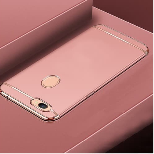 Ốp Điện Thoại Cứng Màu Đỏ 3 Trong 1 Cho Oppo F7