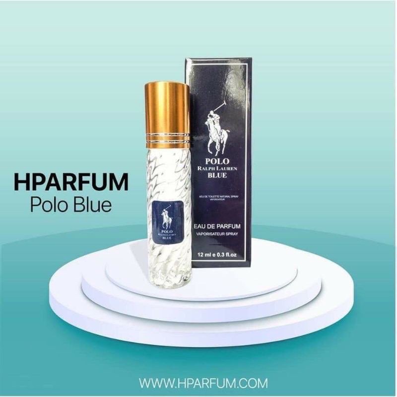 Nước hoa mini Pháp Hparfum POLO BLUE Nam dạng lăn 12ml