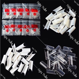 Móng tip tre , móng tip ống tre