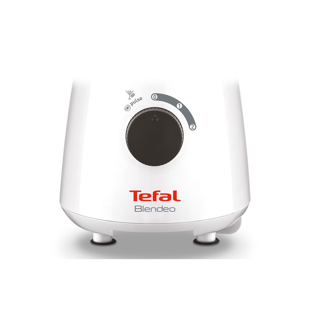 Máy xay sinh tố Tefal BL2A01 Cối nhựa (1.5L) có Cốc đo 4 lưỡi 400W Trắng