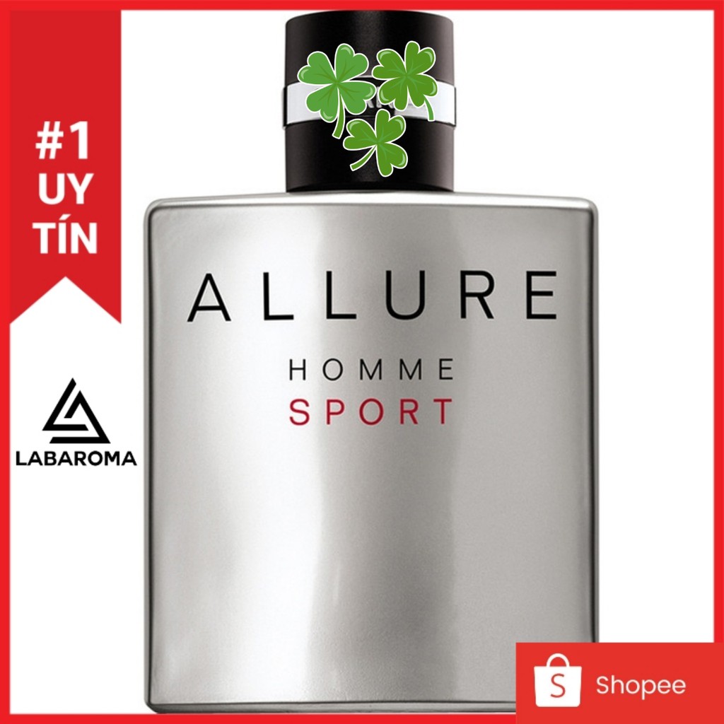 Tinh dầu nước hoa Shà neo Allure Homme Sport nam thơm lâu, mùi quyến rũ, làm dầu thơm xông phòng, treo xe ô tô 10ml | Thế Giới Skin Care
