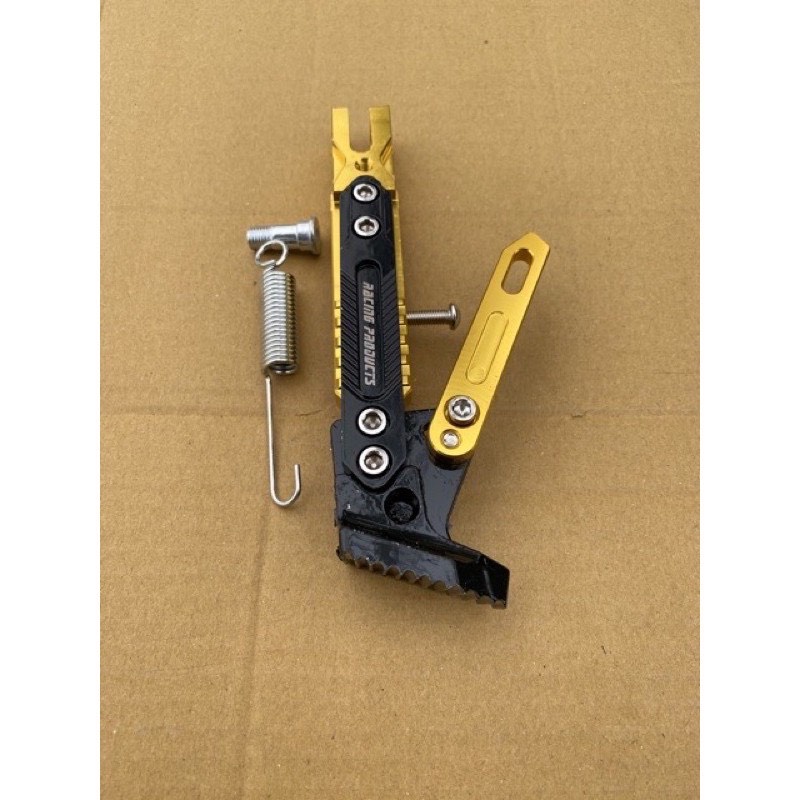 Chân Chống Xe Máy Tăng Chỉnh Nhôm Nguyên Khối