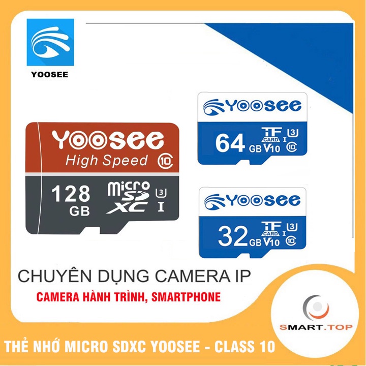 Thẻ nhớ LEXAR | DSS Chính hãng 128Gb 64Gb 32Gb | Yoosee U3, Class 10-Chuyên dụng Camera ip,camera hành trình, Điện thoại