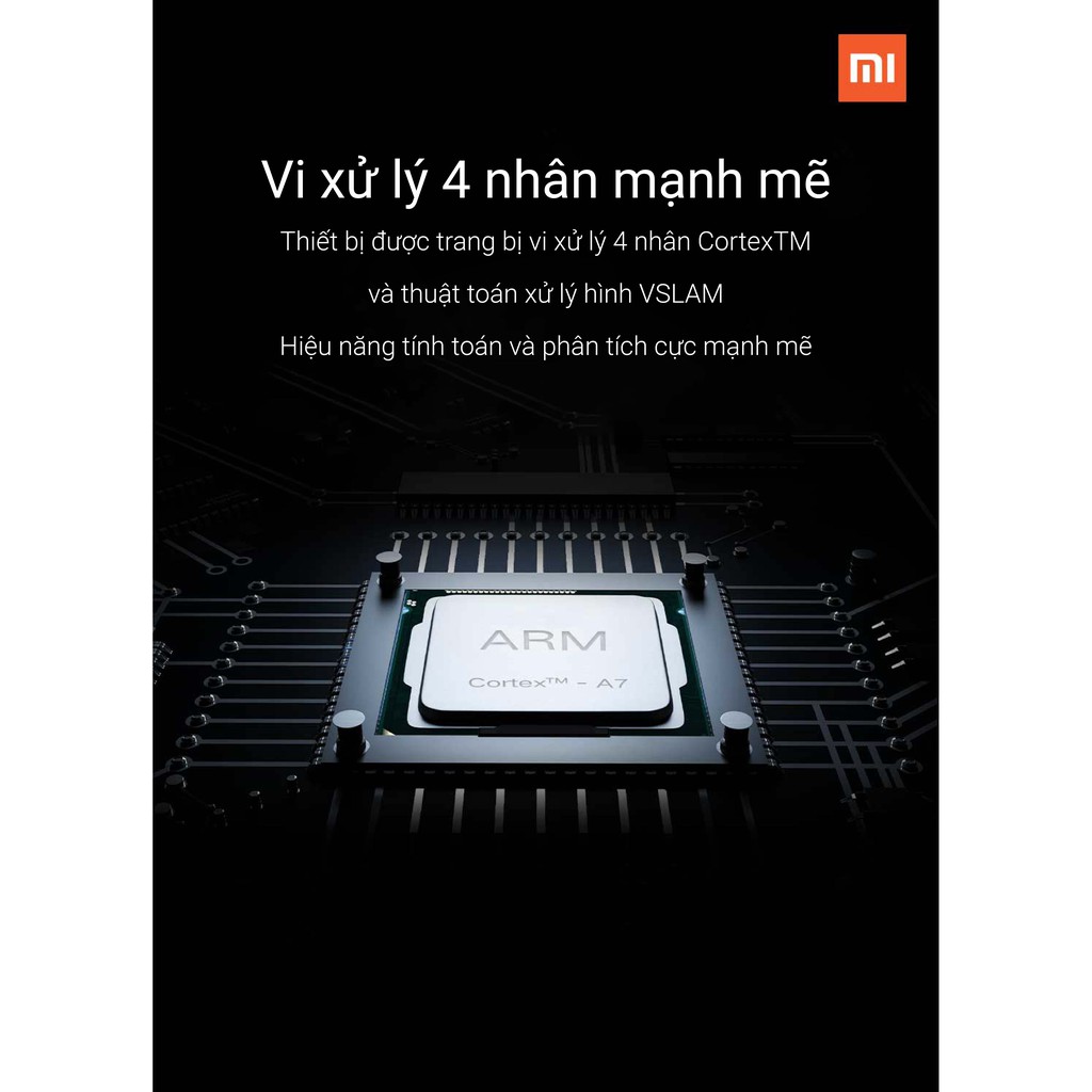 Robot Hút Bụi, Lau Nhà Thông Minh Xiaomi Mi Robot VacuumMop SKV4093GL Hàng chính hãng