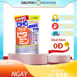 Viên uống dhc nhật bản multi vitamin tổng hợp 15 - 30 - 90 ngày