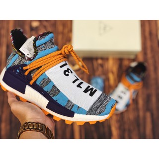 Giày Adidas Human Race nam Boost ép cao cấp bền êm