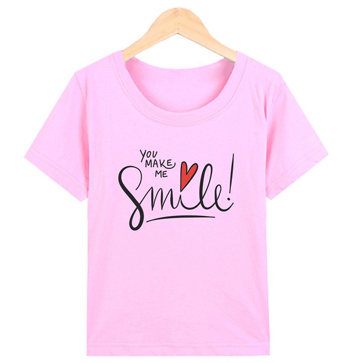 Áo Thun Nữ You Make Me Smile ATNK960 Thương Hiệu YANO