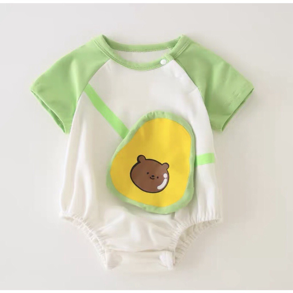 Bodychip cho Bé Trai Bé Gái, mẫu Body Chip Hè Sơ Sinh kiểu dáng ngộ nghĩnh từ 3-12kg