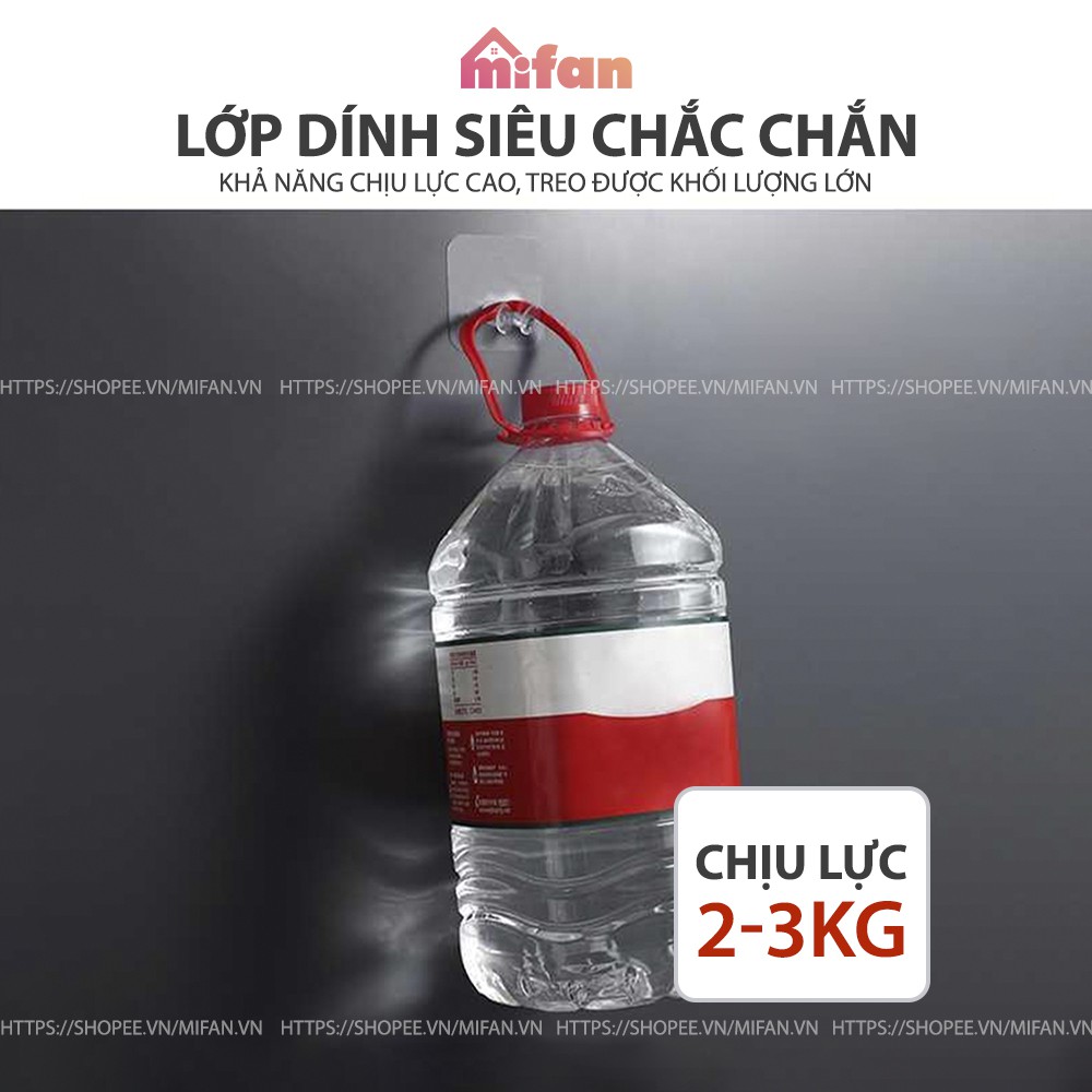 Combo 10 Móc Dán Tường Treo Phích Cắm, Ổ Cắm Cáp Sạc, Kẹp Dây Điện Đa Năng Siêu Chắc - Keo Dày, Nhựa PVC Cao Cấp - MIFAN