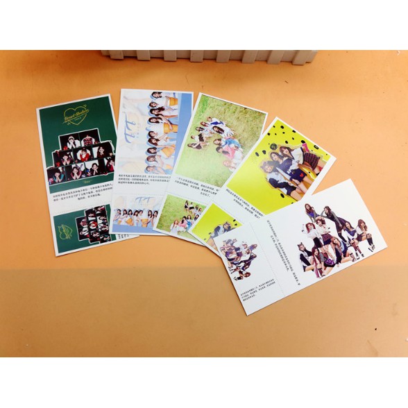 postcard ảnh nhóm nhạc hàn quốc Twice