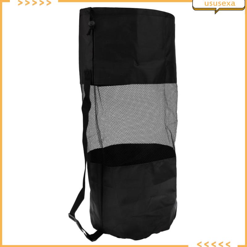 Dụng cụ lặn biển để lặn Lặn Lặn biển Trại ca nô và túi thuyền kayak Túi du lịch lưới lớn màu đen