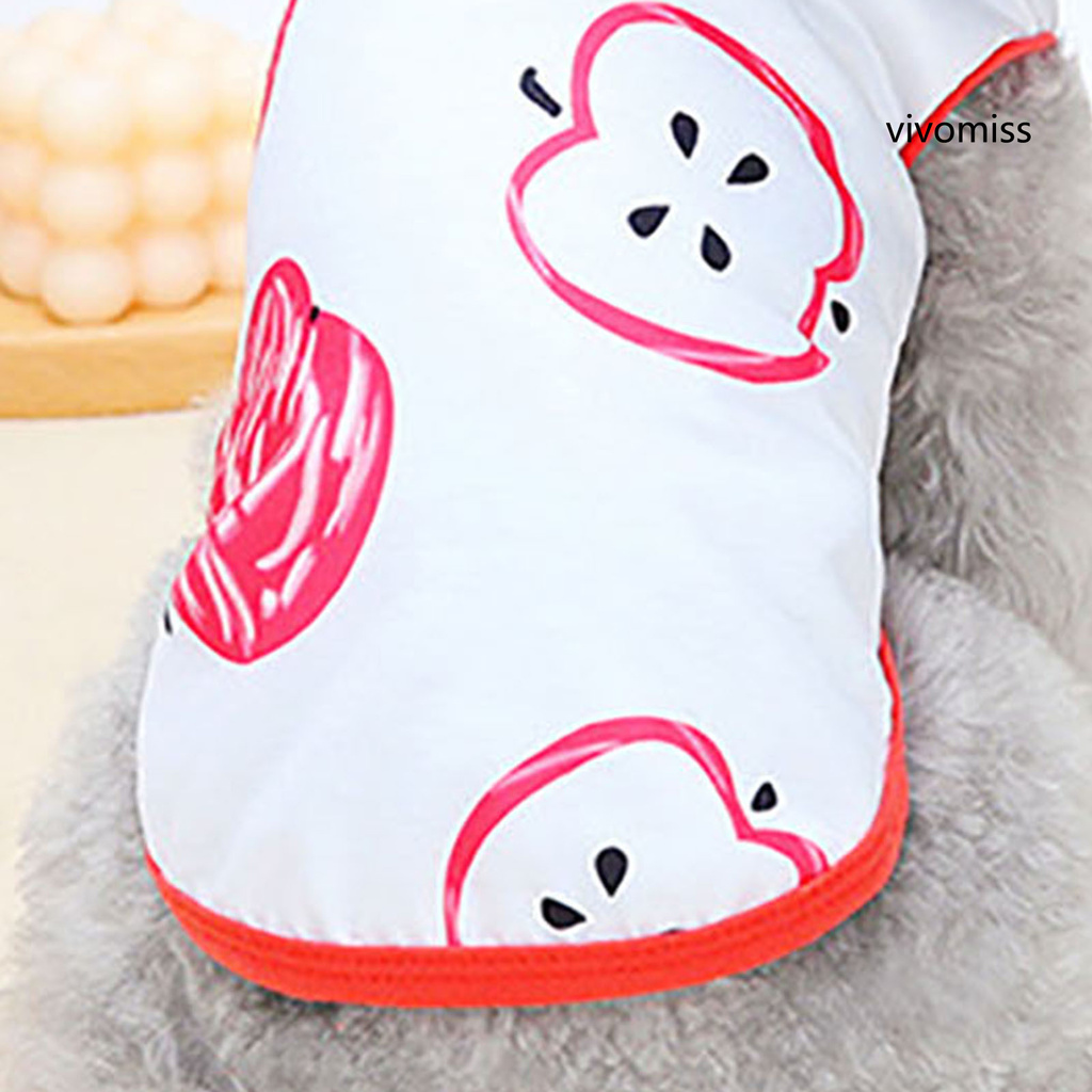 Áo Thun Cổ Tròn Thoáng Khí Cho Thú Cưng