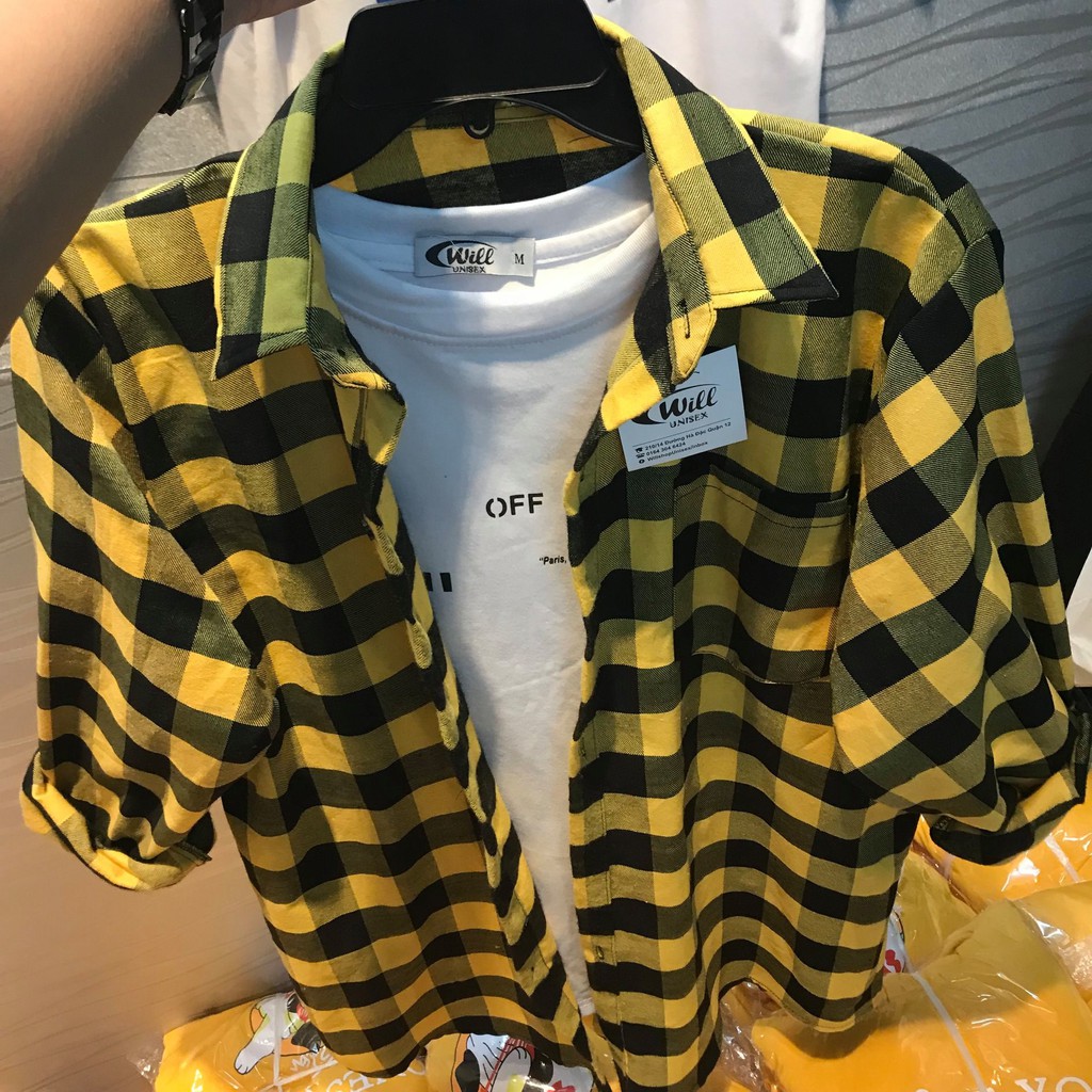 ÁO SƠ MI SỌC CARO FLANNEL CỰC CHẤT