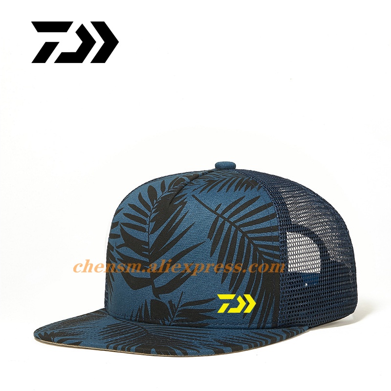 Daiwa Mũ Lưỡi Trai Thể Thao Họa Tiết Rằn Ri Thoáng Khí Thời Trang Mùa Hè Cho Nam
