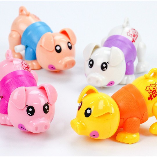 Đồ chơi thú lên dây cót dành cho bé- Hình con vật ngộ nghĩnh ( Giao hình ngẫu nhiên )