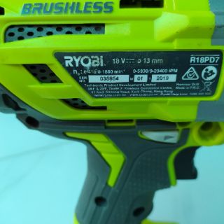 Thân máy khoan pin Ryobi Hammer 18V