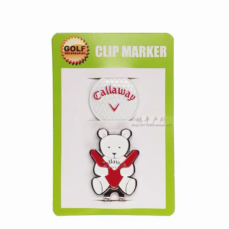Mác bóng golf clip marker đánh dấu vị trí bóng kẹp nam châm loại đẹp MB001