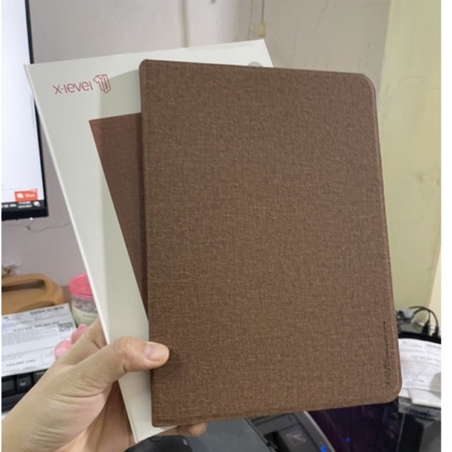Bao da X-level vải cho iPad 11 2020,M1 2021, 10.9, Gen 10 2022, 7, 8, 9 10.2, Air 5, 4,3, 9.7, Mini lưng dẻo thoát nhiệt