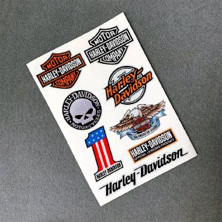 Decal logo Harley Davidson 3m trang trí xe máy