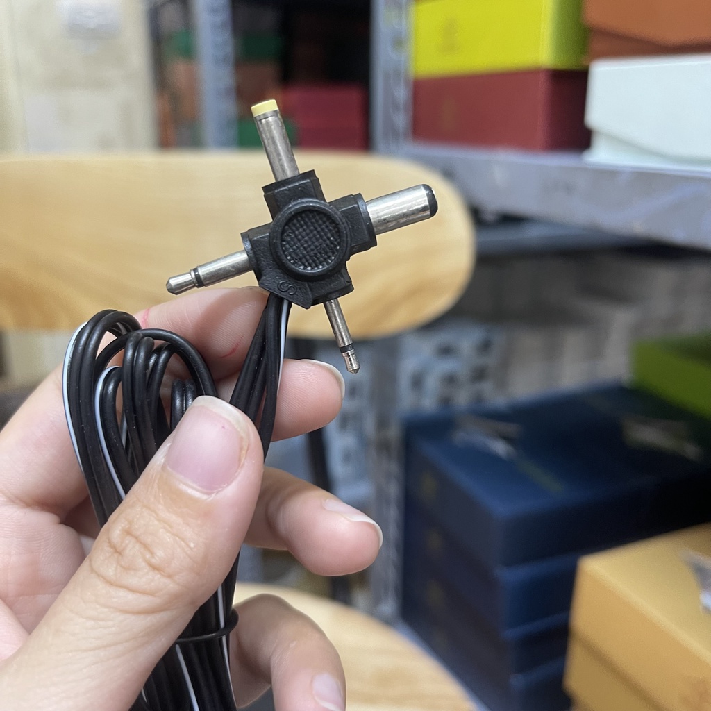 Dây nguồn 4 chân đa năng sử dụng biến áp máy pen dùng cho các loại máy phun xăm