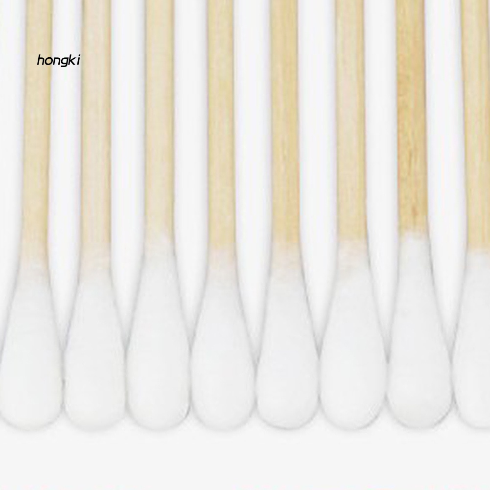 Hộp 500 Tăm Bông Cotton Hai Đầu Dùng Một Lần Tiện Lợi