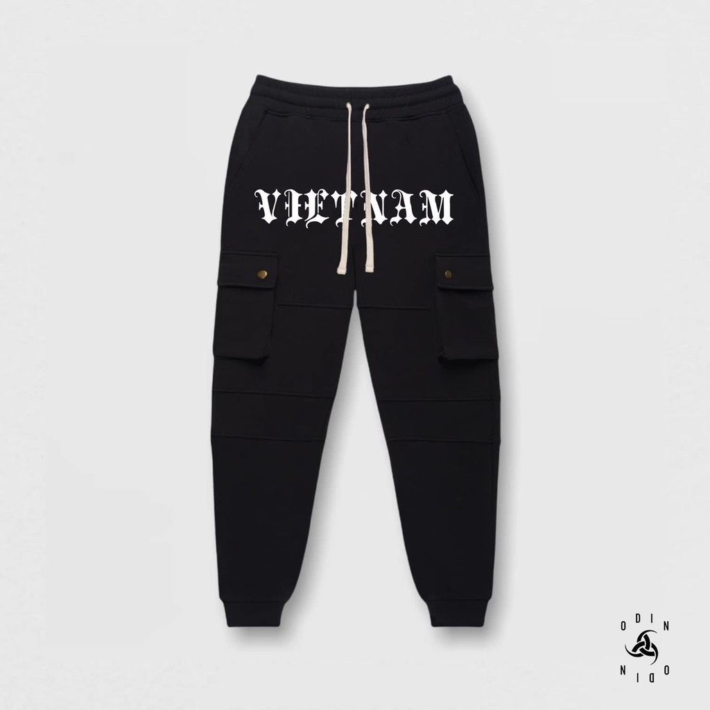 Quần Jogger Pants Nation, Quần Vải Ống Rộng Nam Nữ Unisex ODIN CLOTHING