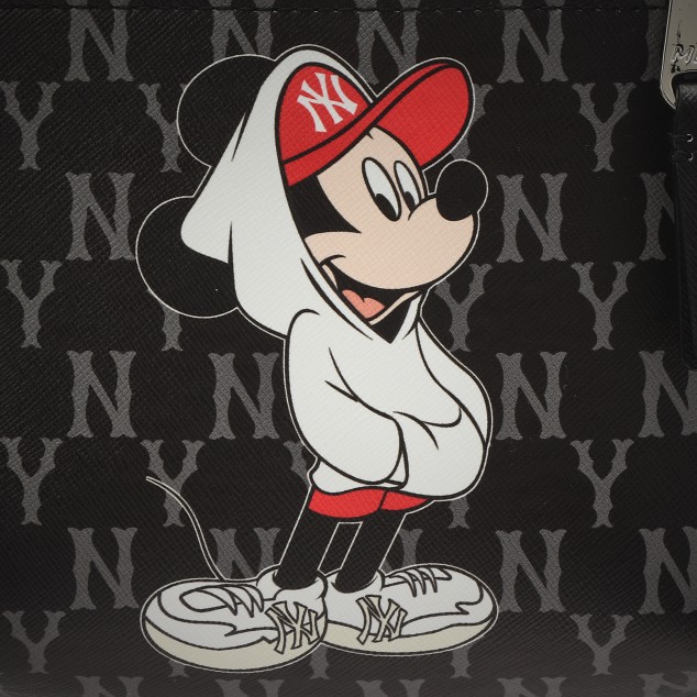 Chuột Mickey Hàn Quốc In NY Ngực Gói Thắt lưng Túi Túi Vai
