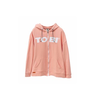 [Mã BMLT30 giảm đến 30K đơn 299K] Áo khoác TOBI Hoodie Zip màu Hồng UNISEX