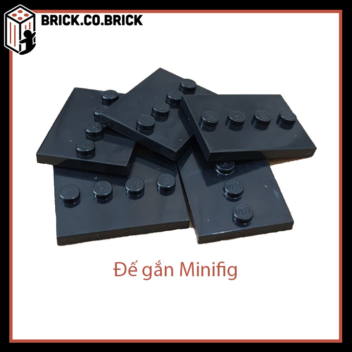 Base Minifigure Đế Gắn Trưng Bày Đồ Chơi Nhân Vật Base Loại 1 Mini B1M