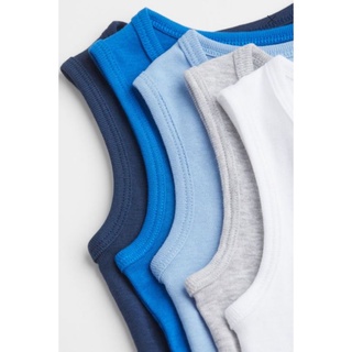 ()Set 5 áo ba lỗ thoáng mát H&M auth