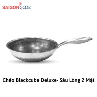 [Saigoncook] Chảo chống dính Blackcube Deluxe - Công nghệ 2 mặt BLACKCUBE TỔ ONG sâu lòng